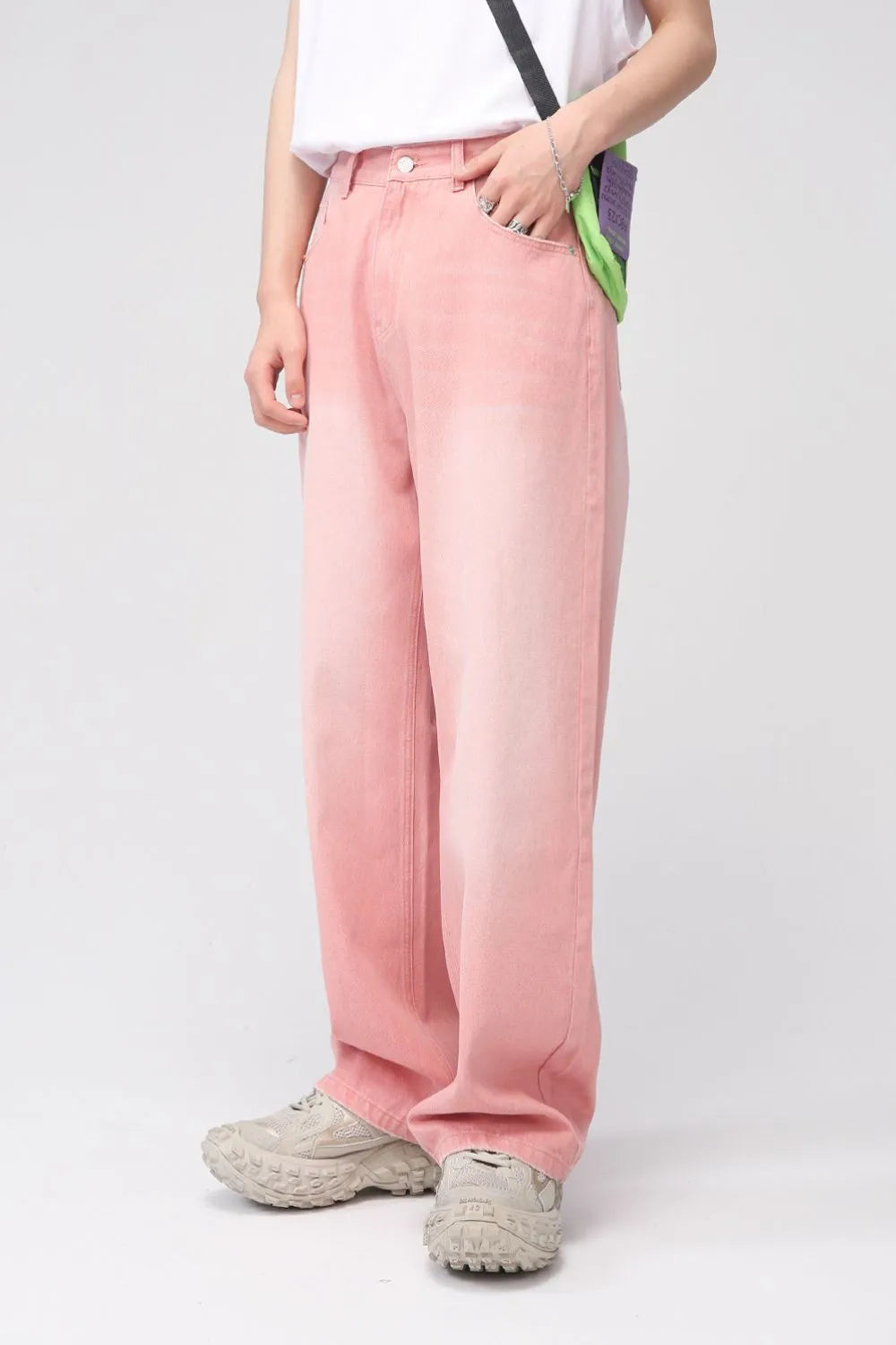 Pocketed Baggy Jeans Carauana Store