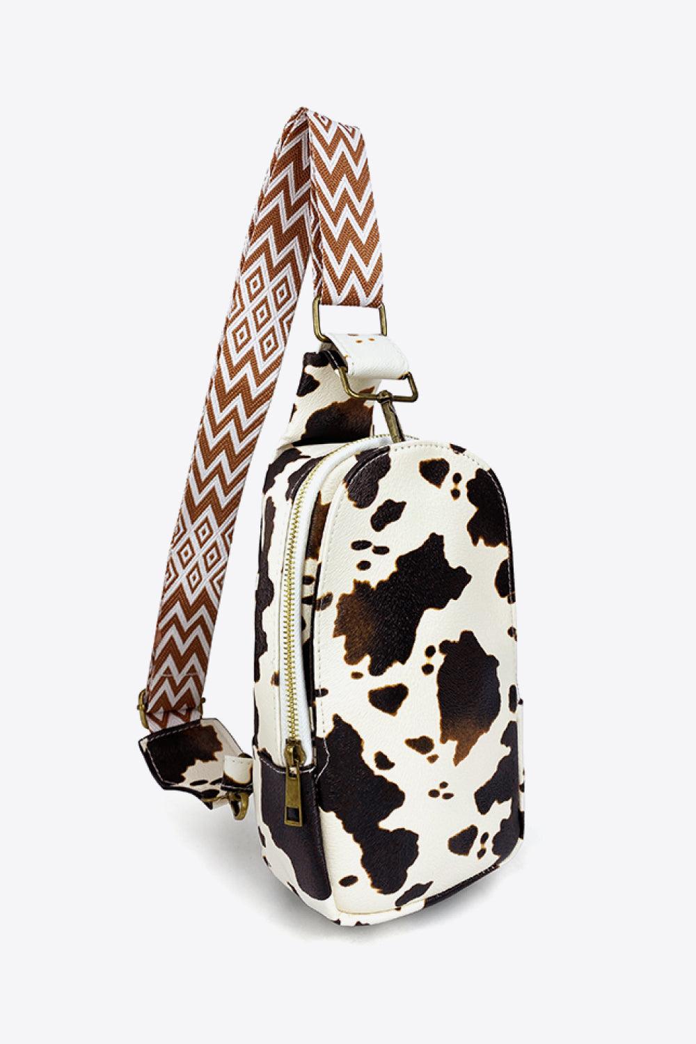 Printed PU Leather Sling Bag Carauana Store