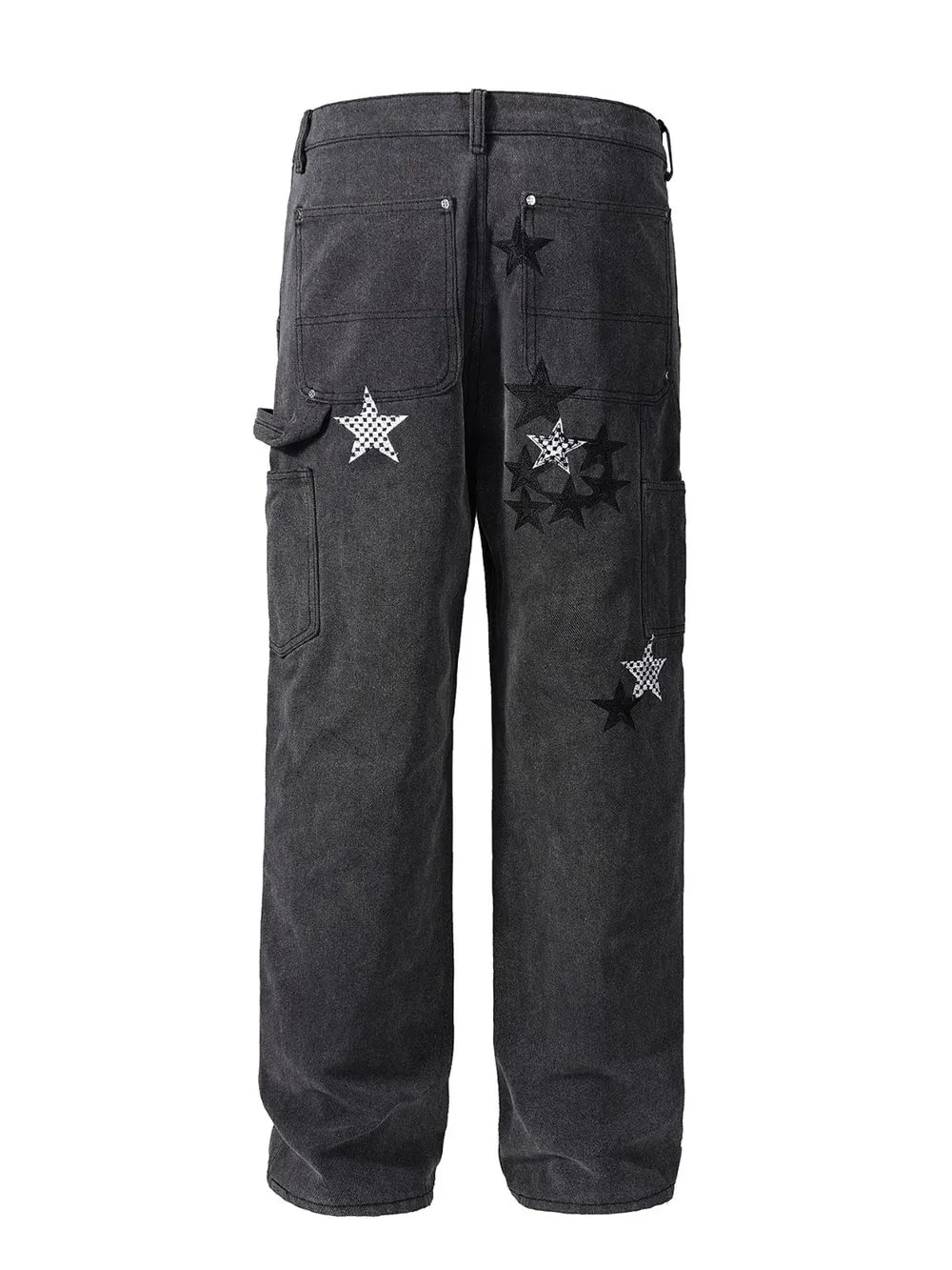 Men's Pocketed Star Jeans Carauana Store