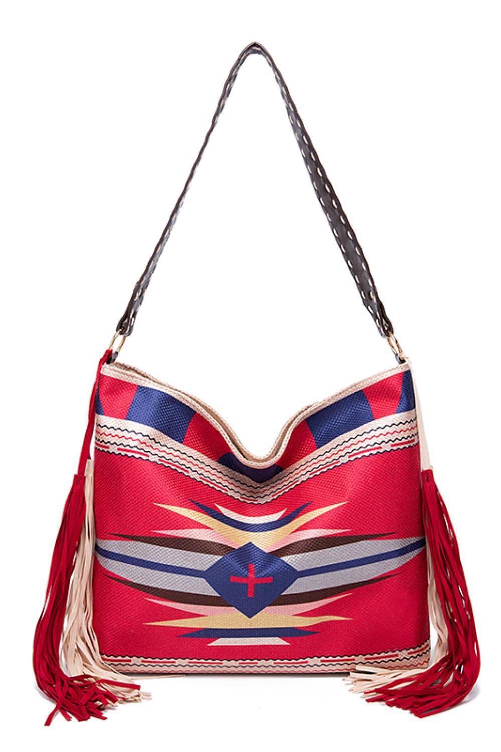 Geometric Canvas Tote Bag Carauana Store