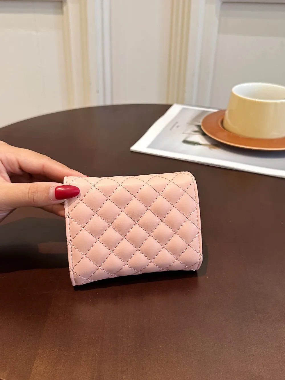 PU Leather Solid Color Wallet Carauana Store