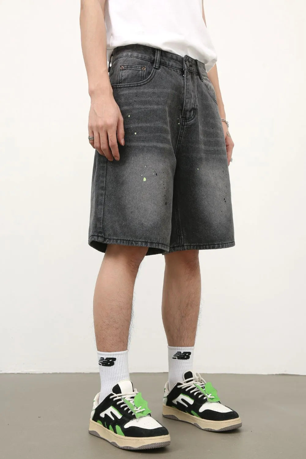 Men's Mid Rise Denim Shorts Carauana Store