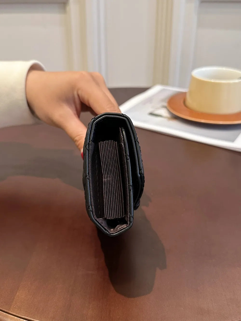 PU Leather Solid Color Wallet Carauana Store