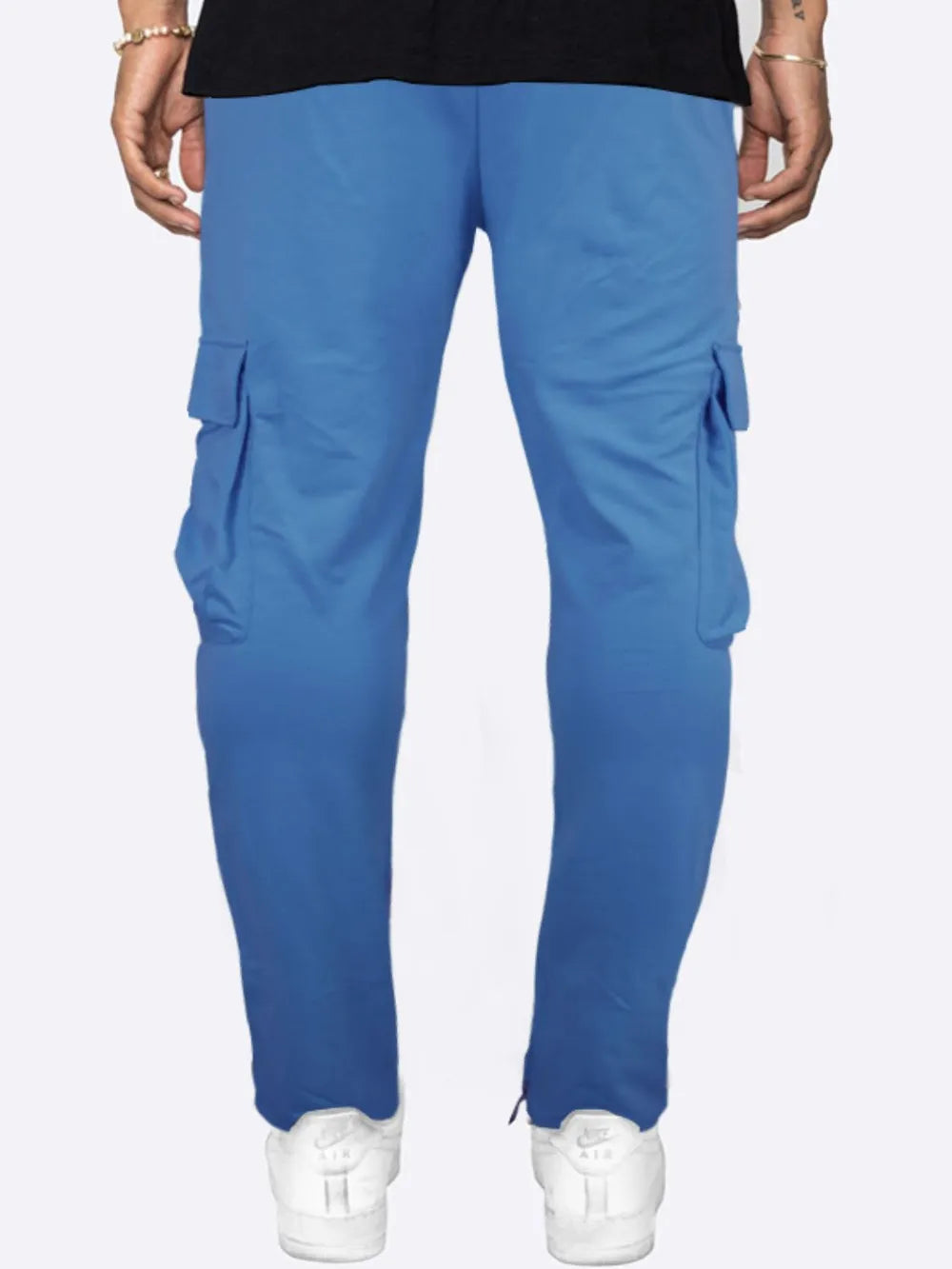 Men's Plus Size Solid Cargo Pants