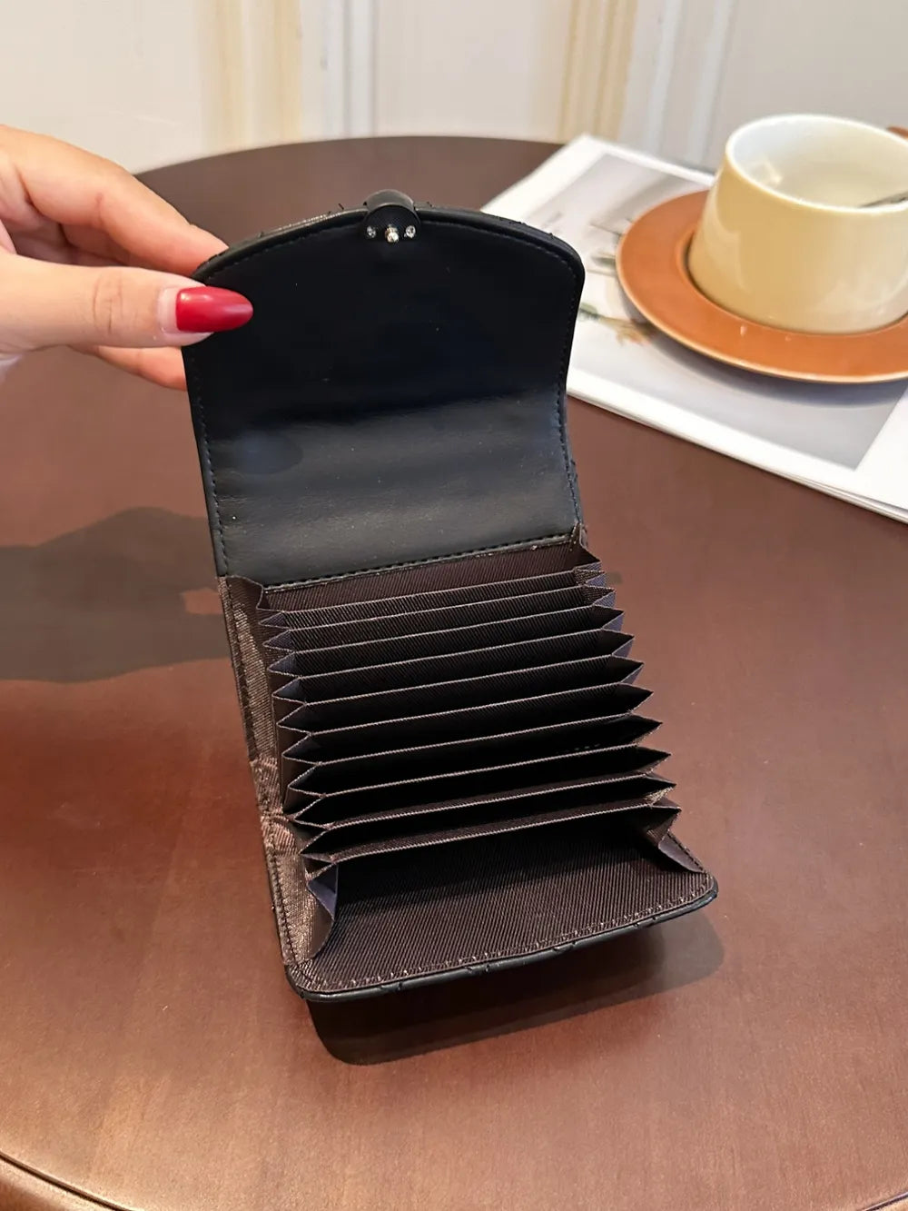 PU Leather Solid Color Wallet Carauana Store
