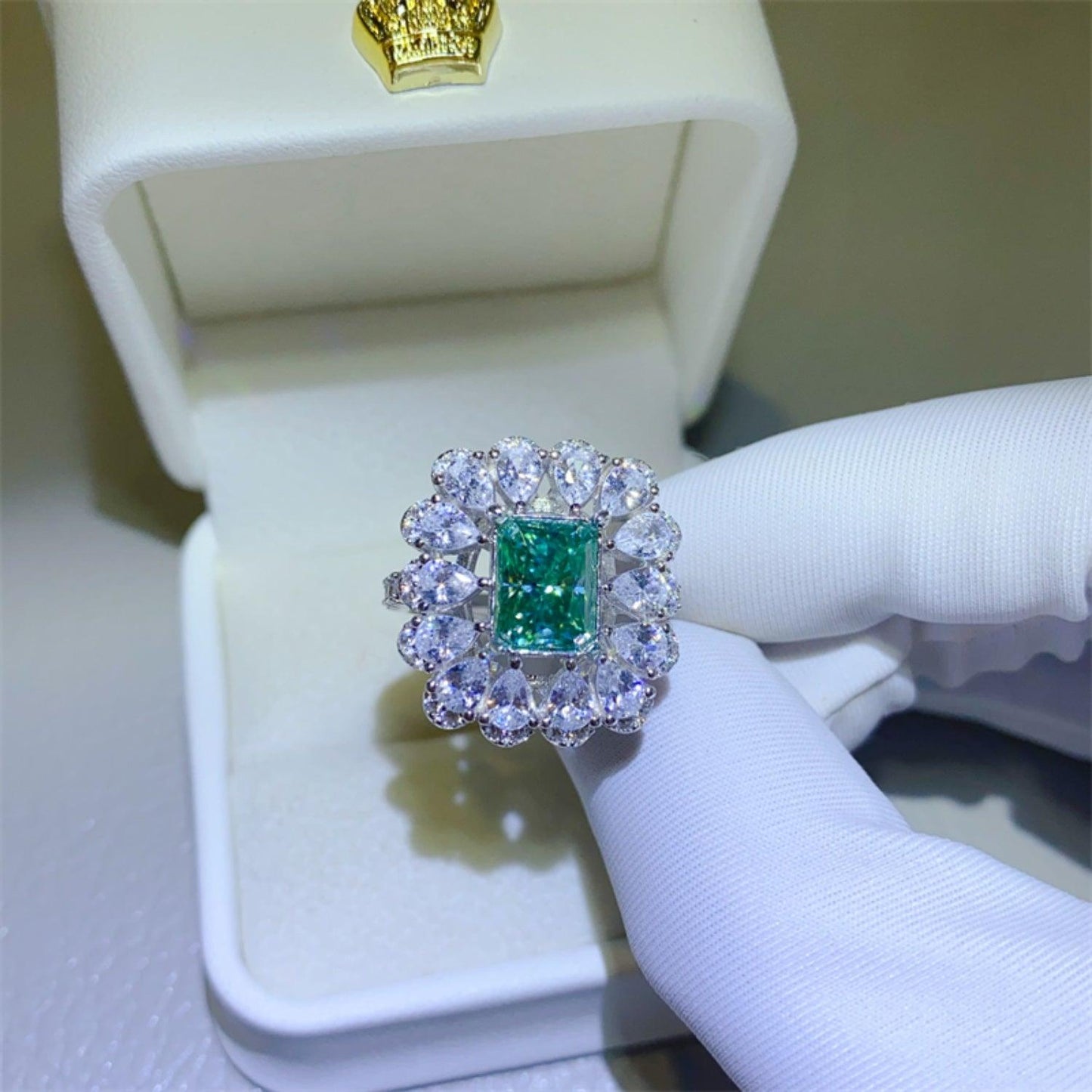 3 Carat Moissanite 925 Sterling Silver Ring Carauana Store