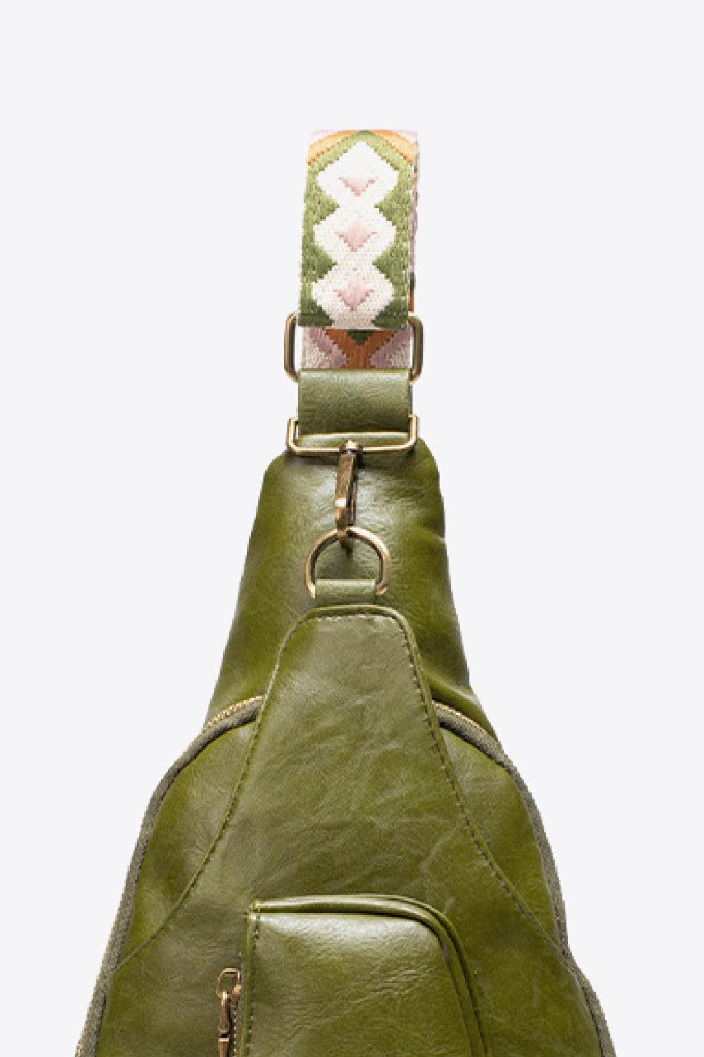All The Feels PU Leather Sling Bag Carauana Store
