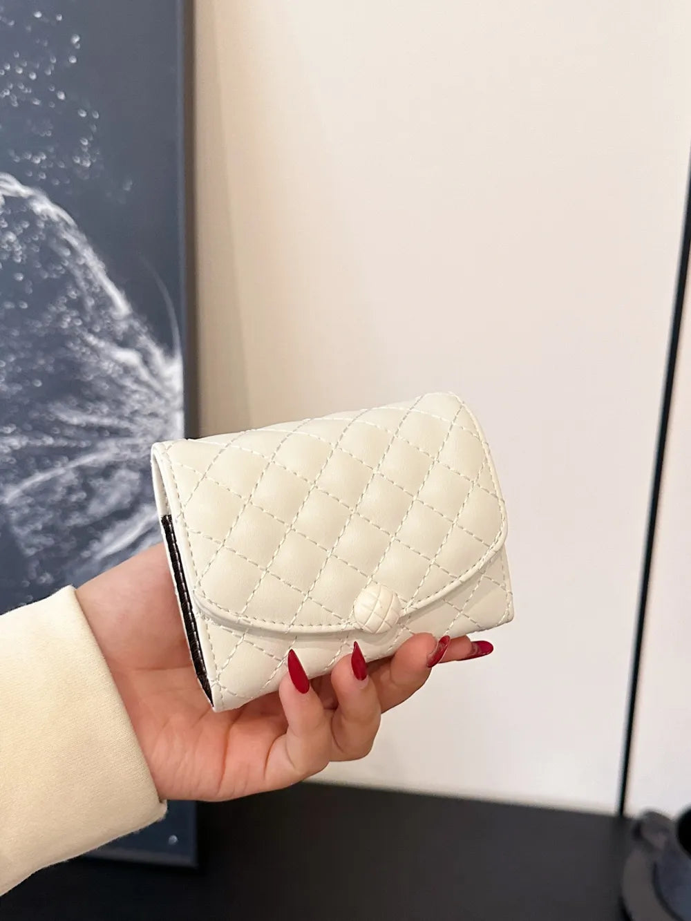 PU Leather Solid Color Wallet Carauana Store