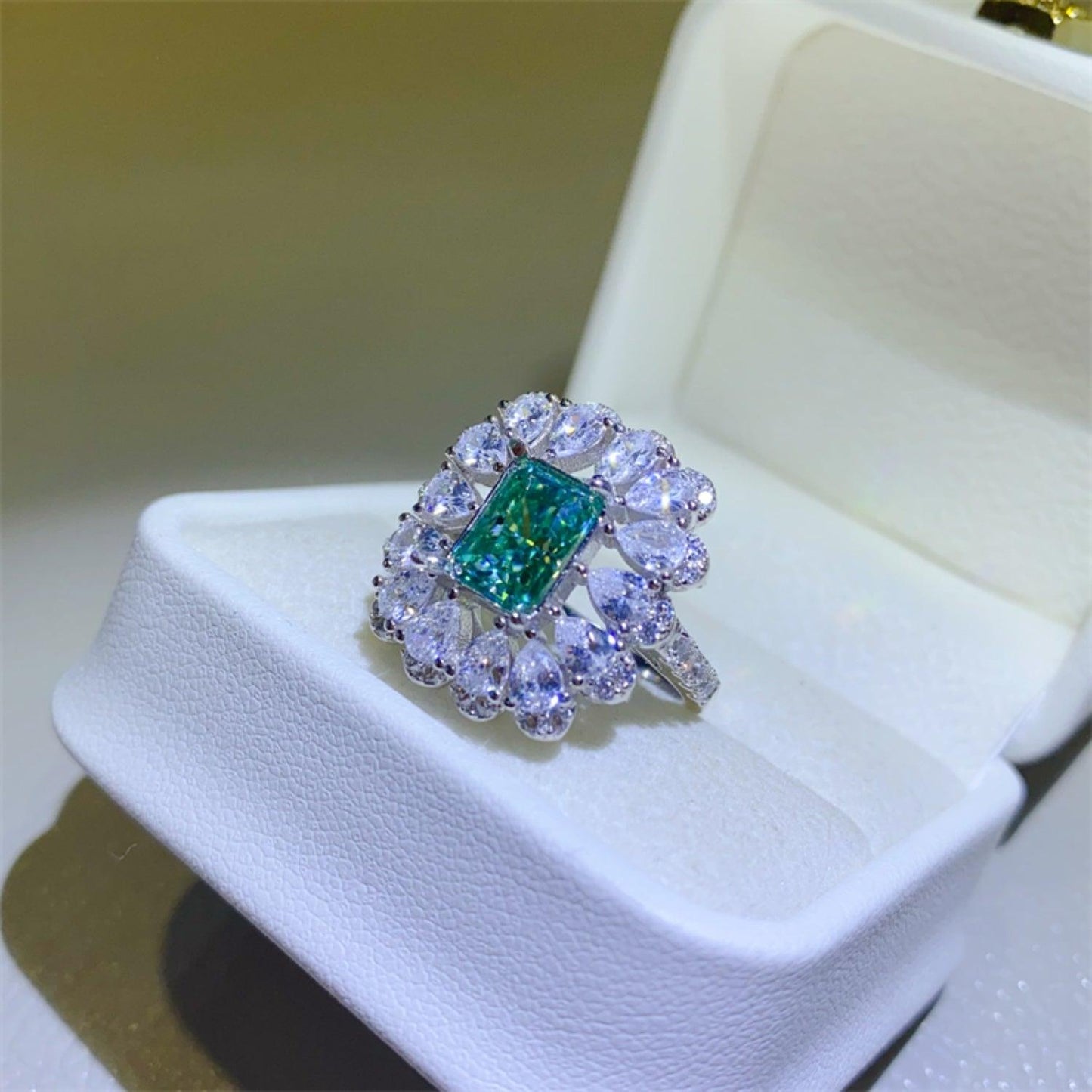 3 Carat Moissanite 925 Sterling Silver Ring Carauana Store