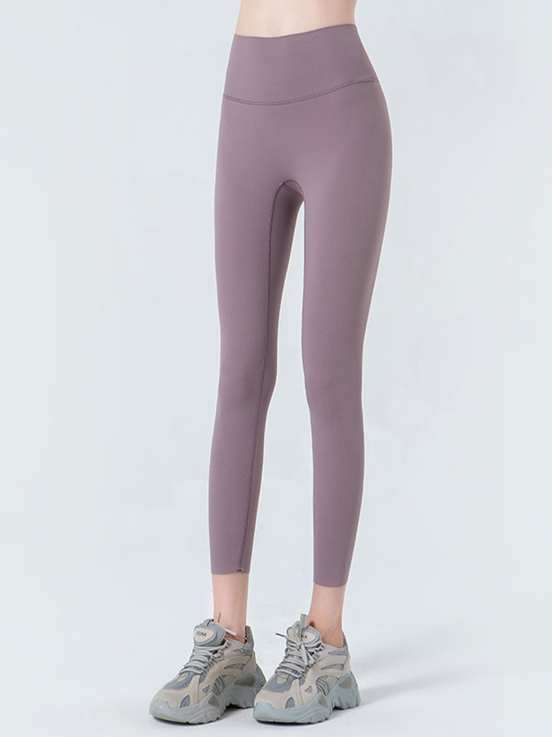 Wide Waistband Cropped Sports Leggings Carauana Store