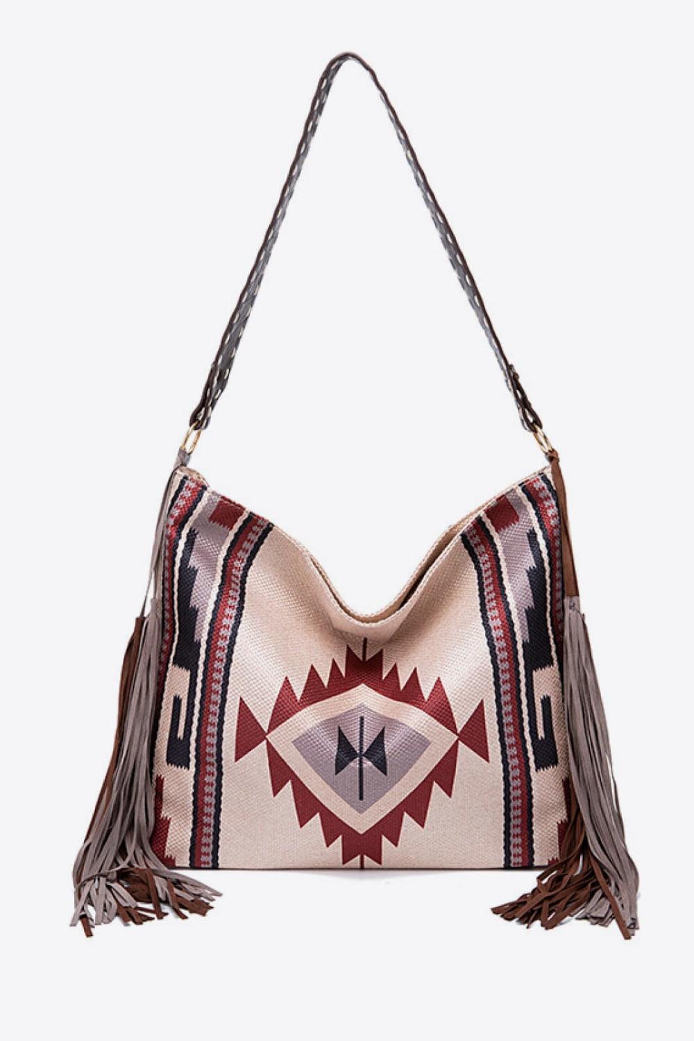 Geometric Canvas Tote Bag Carauana Store