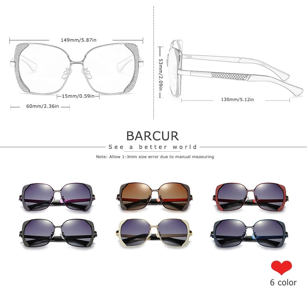 BARCUR Polarized Sunglasses UV400 Carauana Store