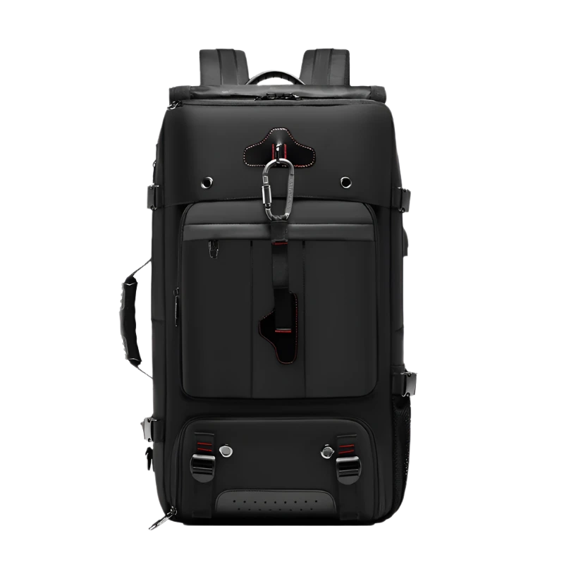 Backpack Waterproof Camping Hiking |Travel Backpack - Black_front