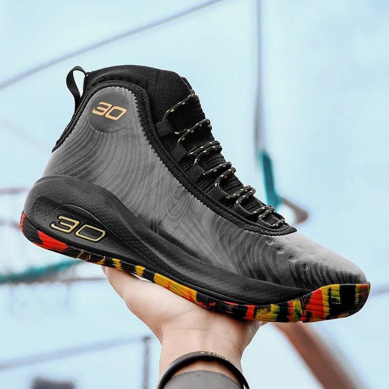 Carauana COZ Basketball Shoes - High-Top Leather Sneakers for Jordan Sports | Breathable, Durable, Totem Elements Carauana Store