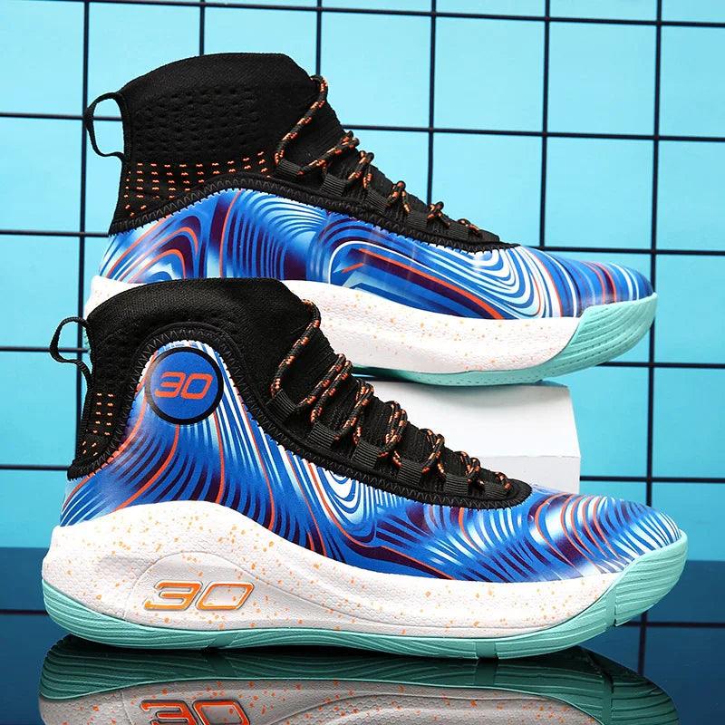 Carauana COZ Basketball Shoes - High-Top Leather Sneakers for Jordan Sports | Breathable, Durable, Totem Elements Carauana Store