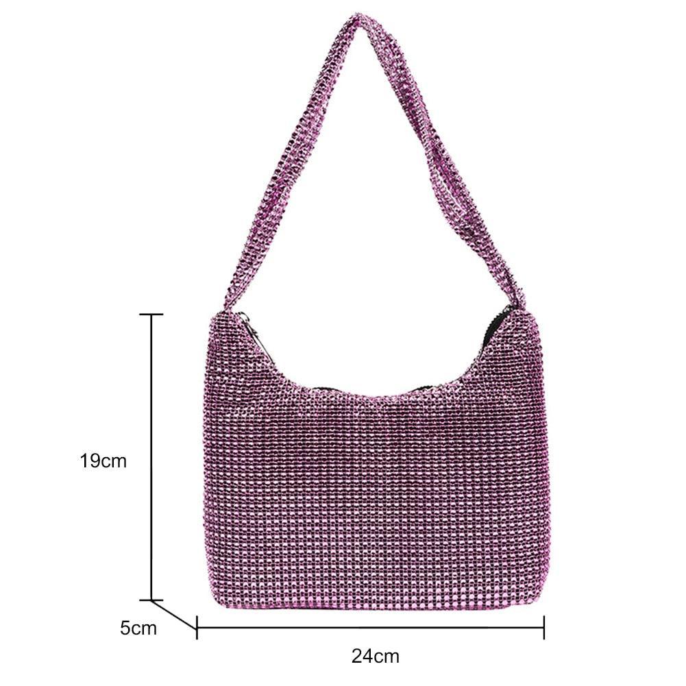 Elegant Rhinestone Clutch Purses Women Evening Wedding Party Carauana Store