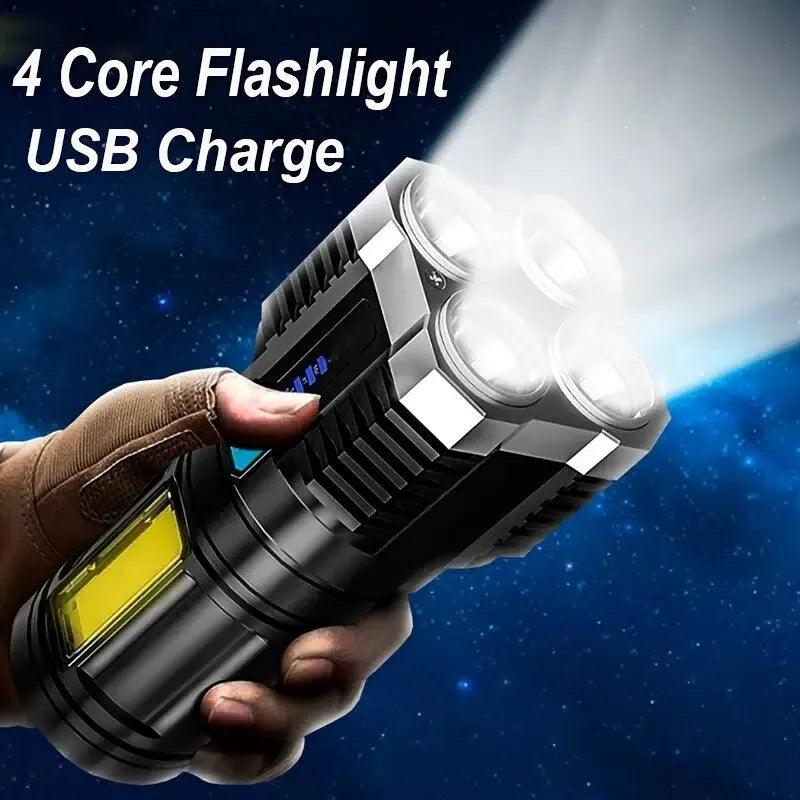 High-Performance LED Flashlight S-422 | Adventure, Camping, Hiking Carauana Store