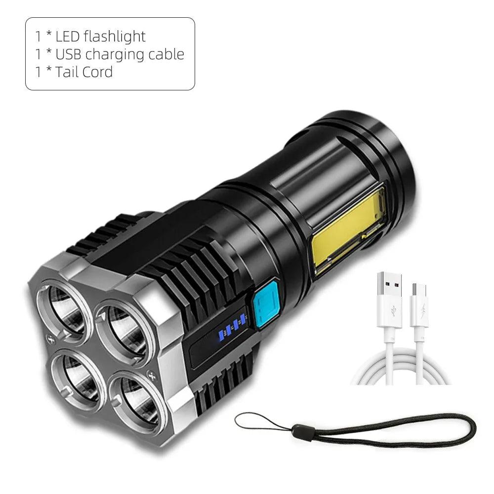 High-Performance LED Flashlight S-422 | Adventure, Camping, Hiking Carauana Store