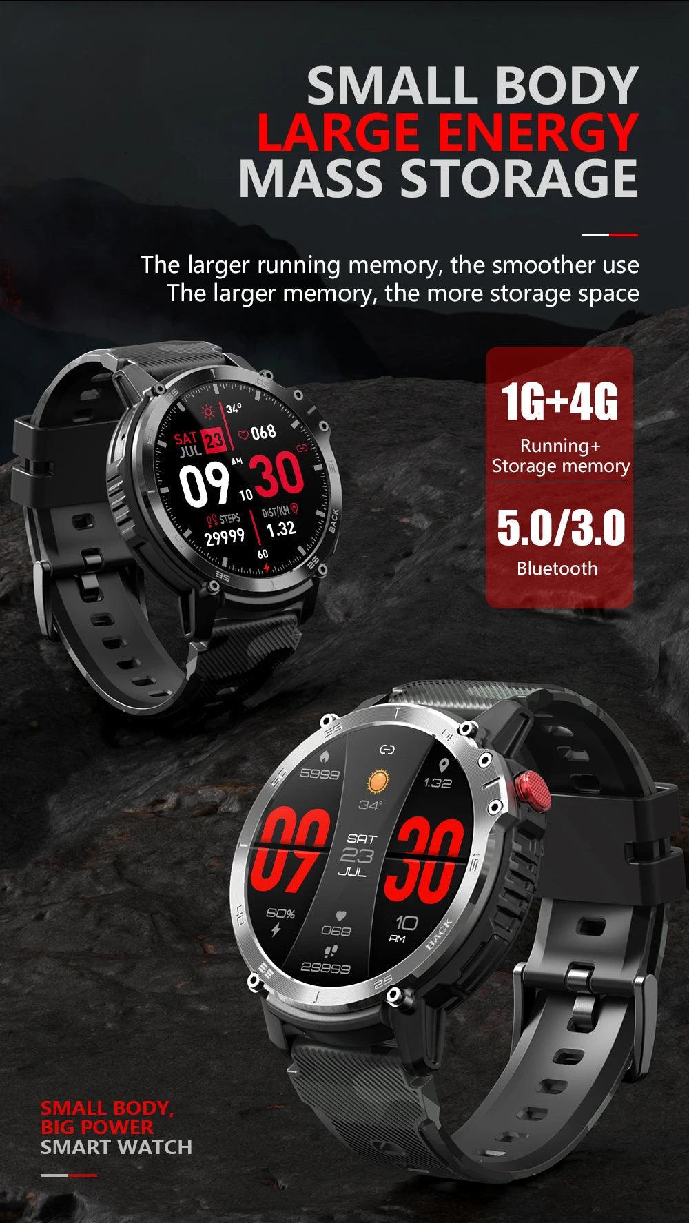 LEMFO C22 Smartwatch: Empower Your Lifestyle with Enhanced Connectivity and Health Monitoring Carauana Store