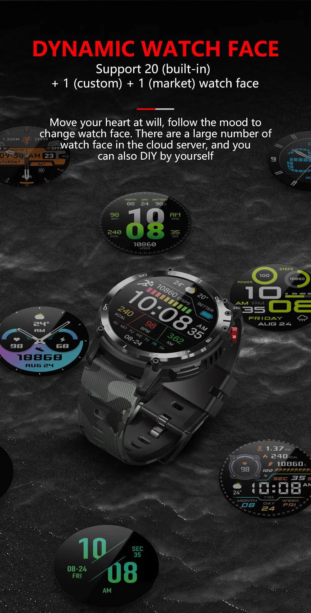 LEMFO C22 Smartwatch: Empower Your Lifestyle with Enhanced Connectivity and Health Monitoring Carauana Store
