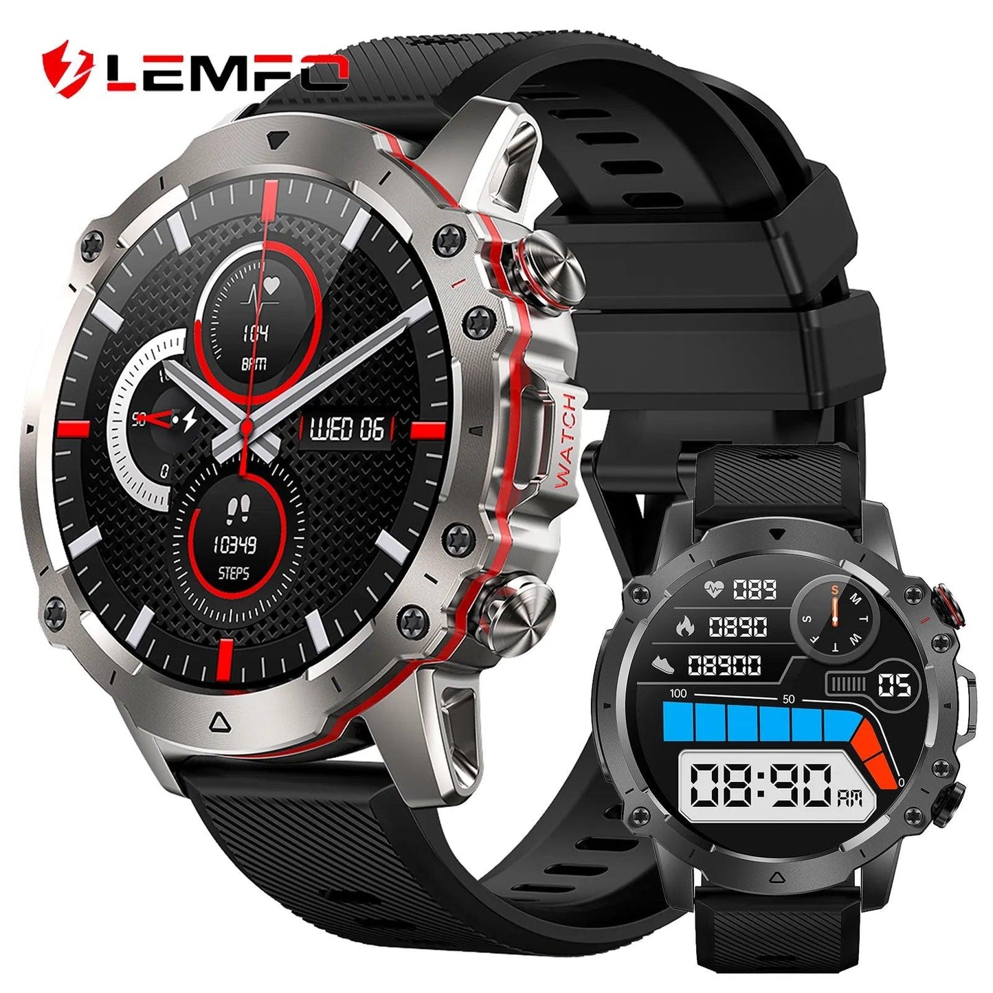 LEMFO Falcon Smartwatch: A Fusion of Style and Intelligence Carauana Store