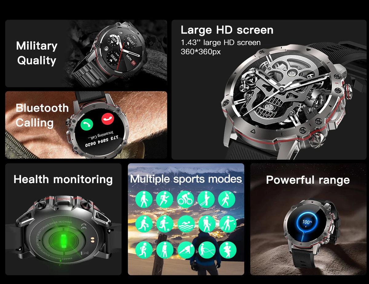 LEMFO Falcon Smartwatch: A Fusion of Style and Intelligence Carauana Store