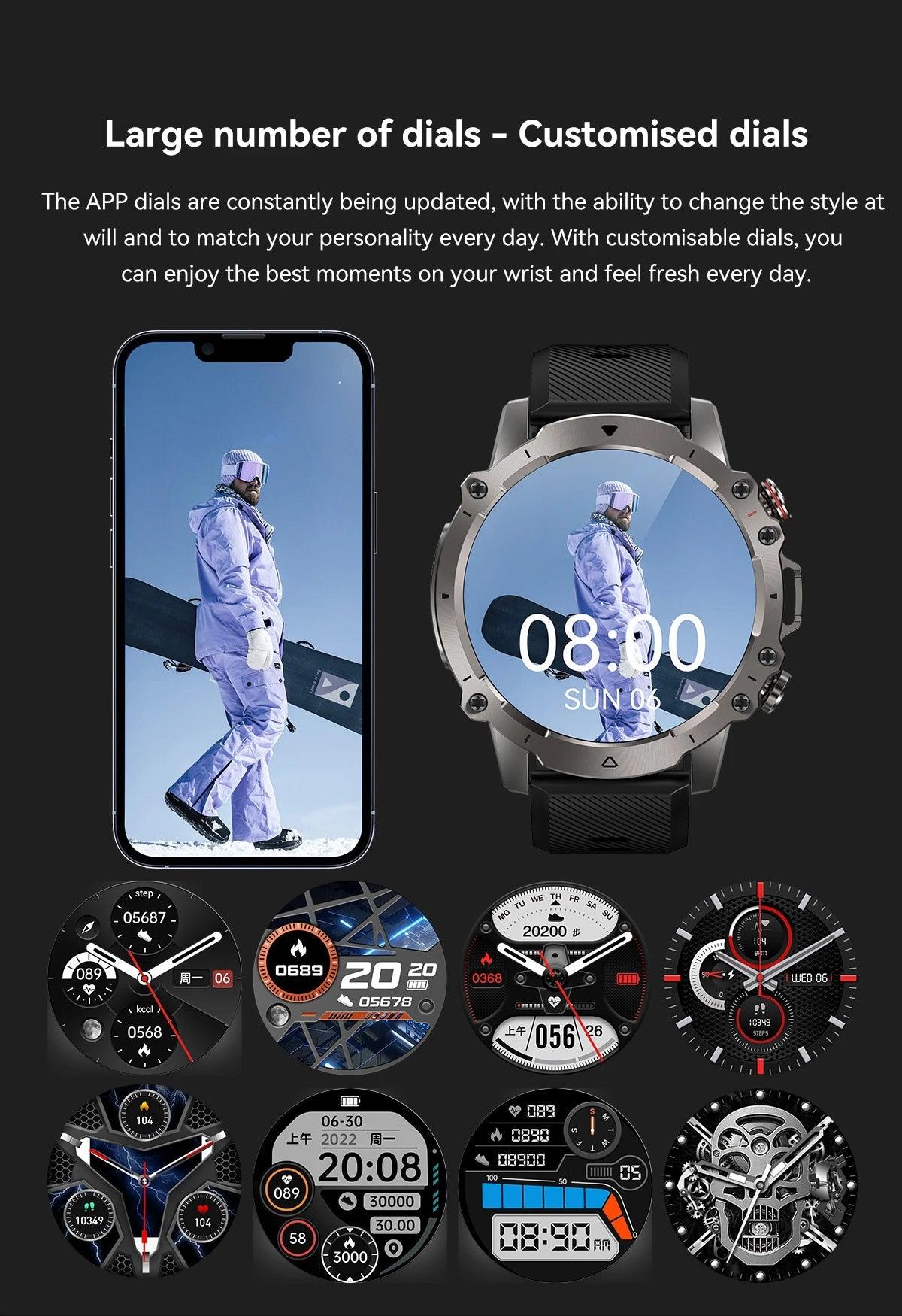 LEMFO Falcon Smartwatch: A Fusion of Style and Intelligence Carauana Store
