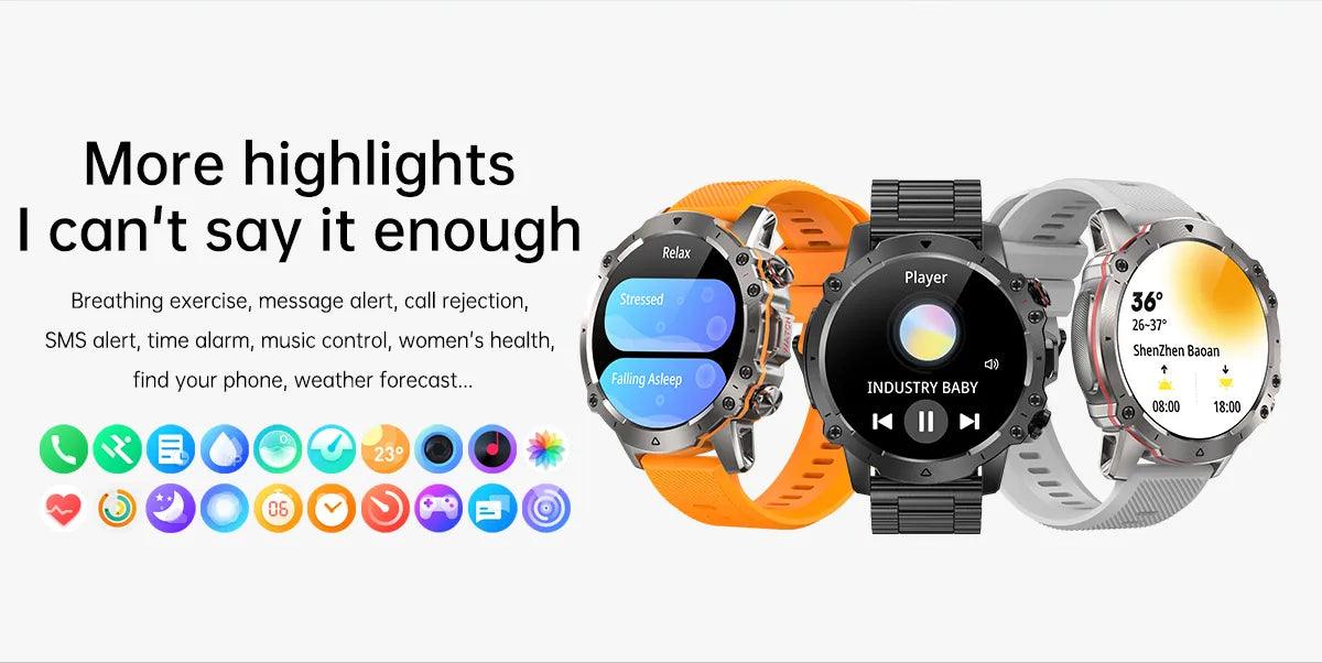 LEMFO Falcon Smartwatch: A Fusion of Style and Intelligence Carauana Store