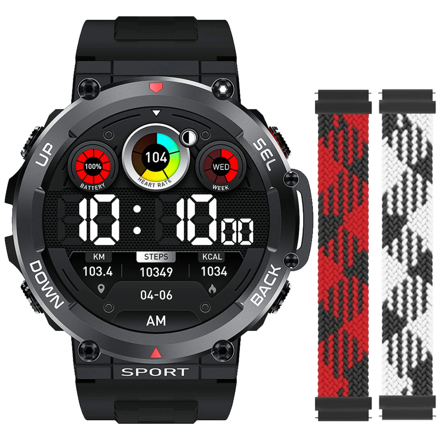 LEMFO Music Smartwatch Bluetooth Call sports NFC|Your Ultimate Health and Fitness Companion Carauana Store