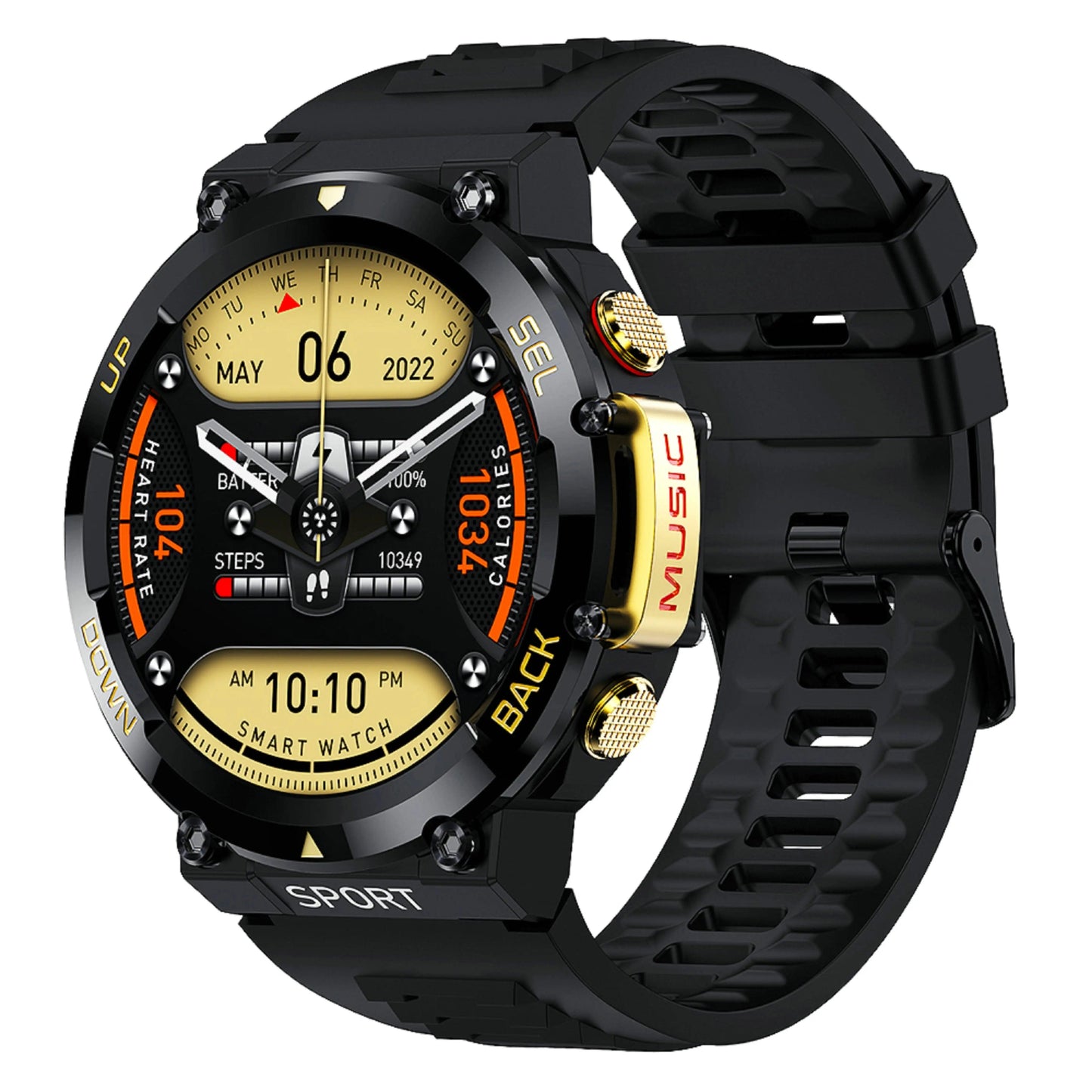 LEMFO Music Smartwatch Bluetooth Call sports NFC|Your Ultimate Health and Fitness Companion Carauana Store