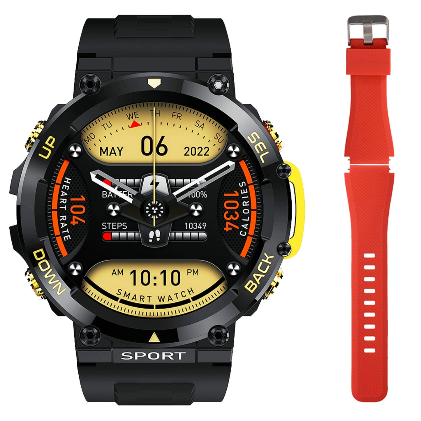 LEMFO Music Smartwatch Bluetooth Call sports NFC|Your Ultimate Health and Fitness Companion Carauana Store