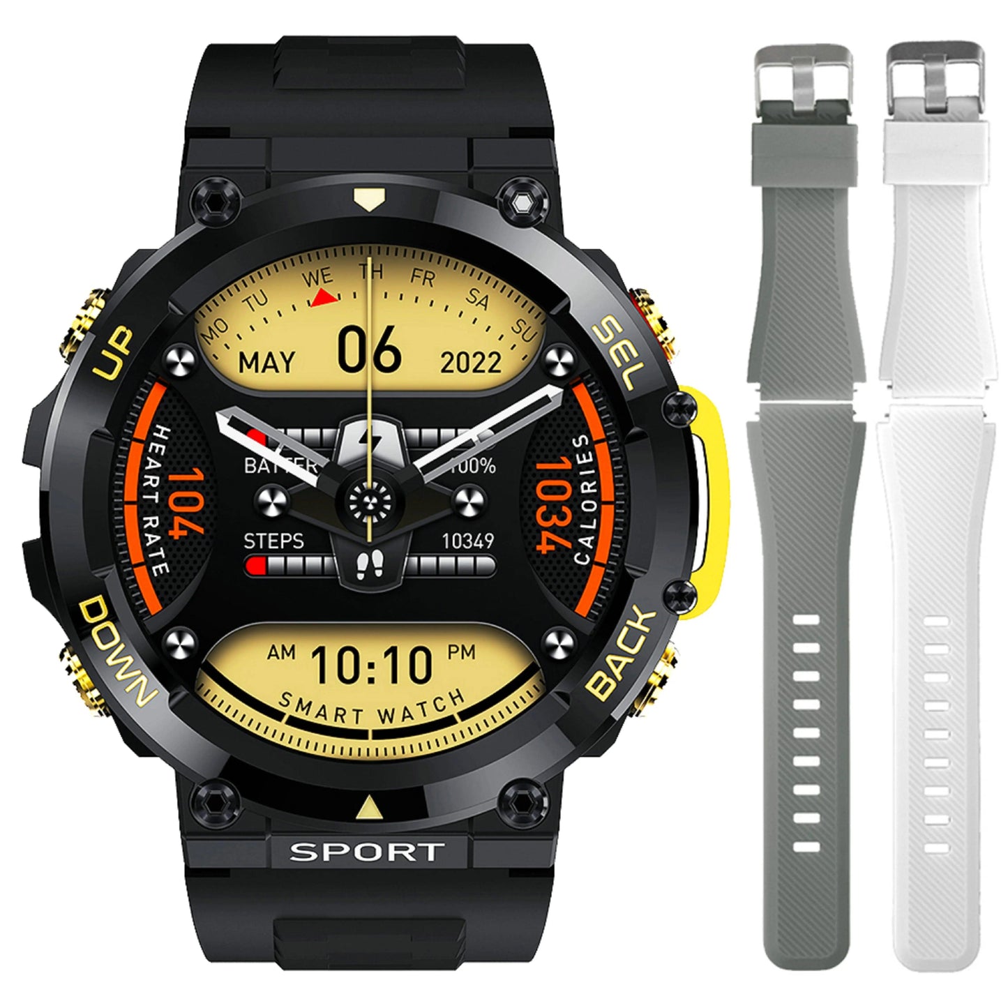 LEMFO Music Smartwatch Bluetooth Call sports NFC|Your Ultimate Health and Fitness Companion Carauana Store