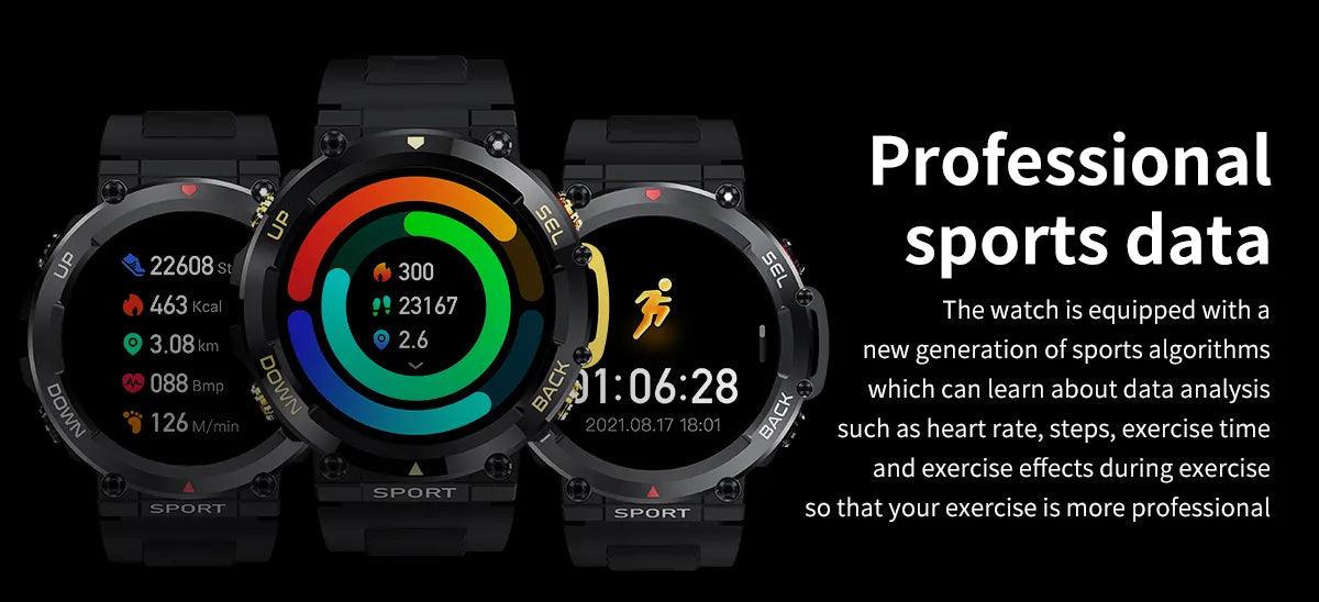 LEMFO Music Smartwatch Bluetooth Call sports NFC|Your Ultimate Health and Fitness Companion Carauana Store