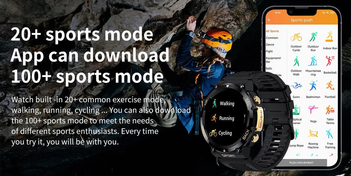 LEMFO Music Smartwatch Bluetooth Call sports NFC|Your Ultimate Health and Fitness Companion Carauana Store