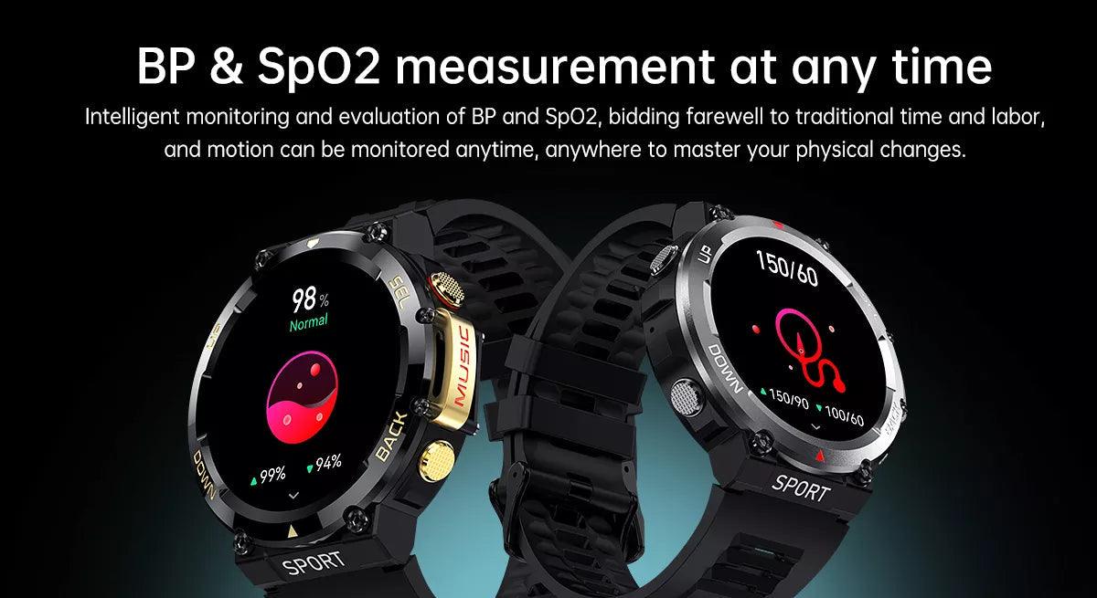 LEMFO Music Smartwatch Bluetooth Call sports NFC|Your Ultimate Health and Fitness Companion Carauana Store