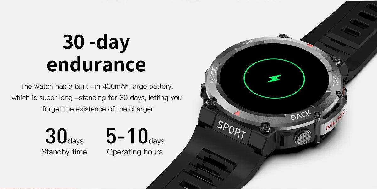 LEMFO Music Smartwatch Bluetooth Call sports NFC|Your Ultimate Health and Fitness Companion Carauana Store