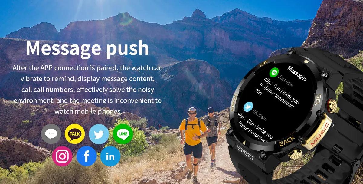 LEMFO Music Smartwatch Bluetooth Call sports NFC|Your Ultimate Health and Fitness Companion Carauana Store