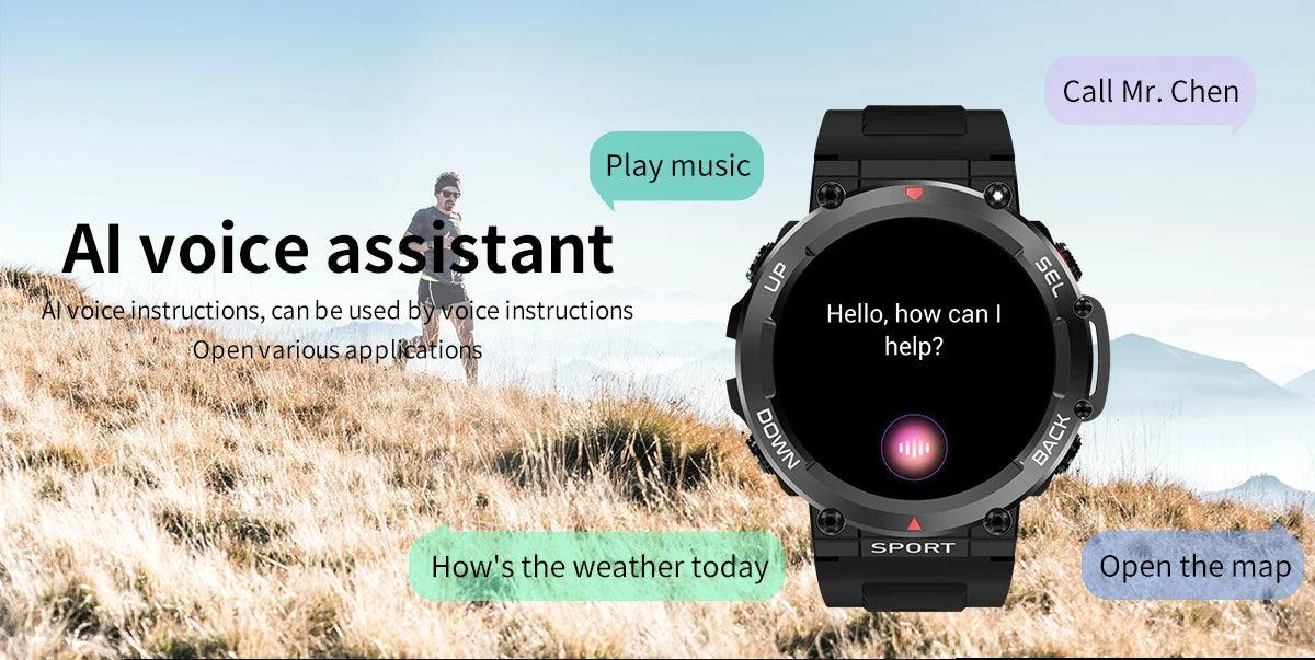 LEMFO Music Smartwatch Bluetooth Call sports NFC|Your Ultimate Health and Fitness Companion Carauana Store