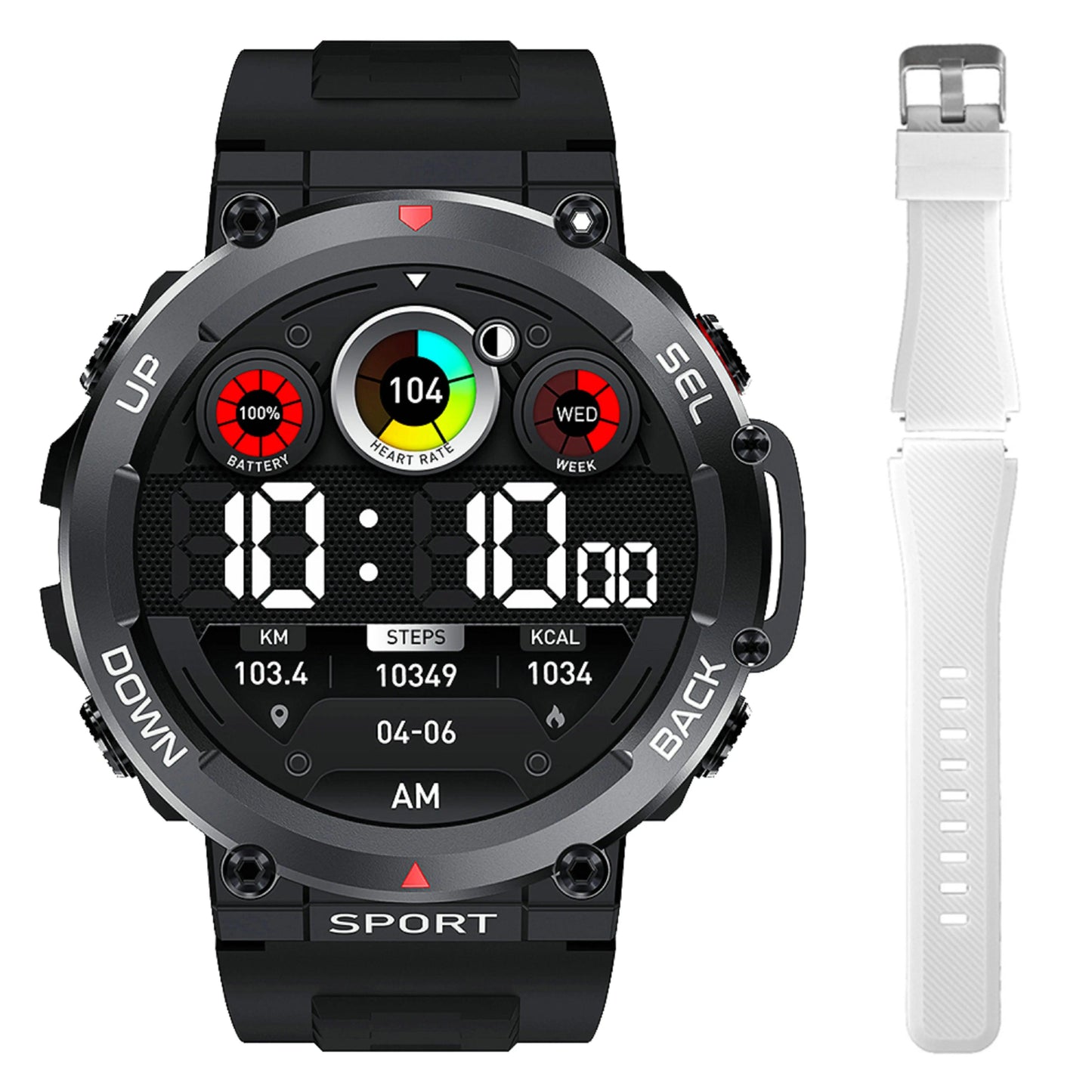 LEMFO Music Smartwatch Bluetooth Call sports NFC|Your Ultimate Health and Fitness Companion Carauana Store