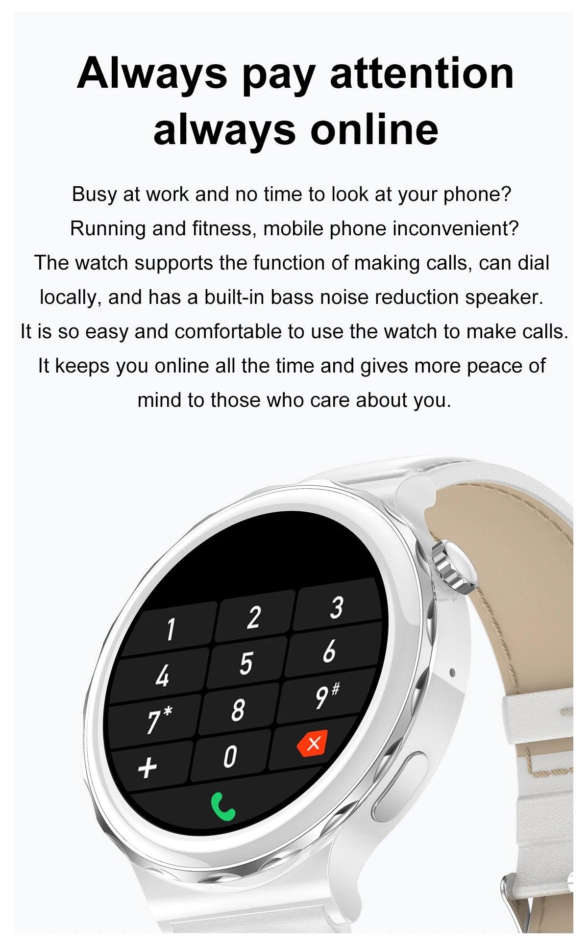 LEMFO Smartwatch NFC HD IPSONSALE|Where Beauty and Innovation Embrace Your Every Move Carauana Store