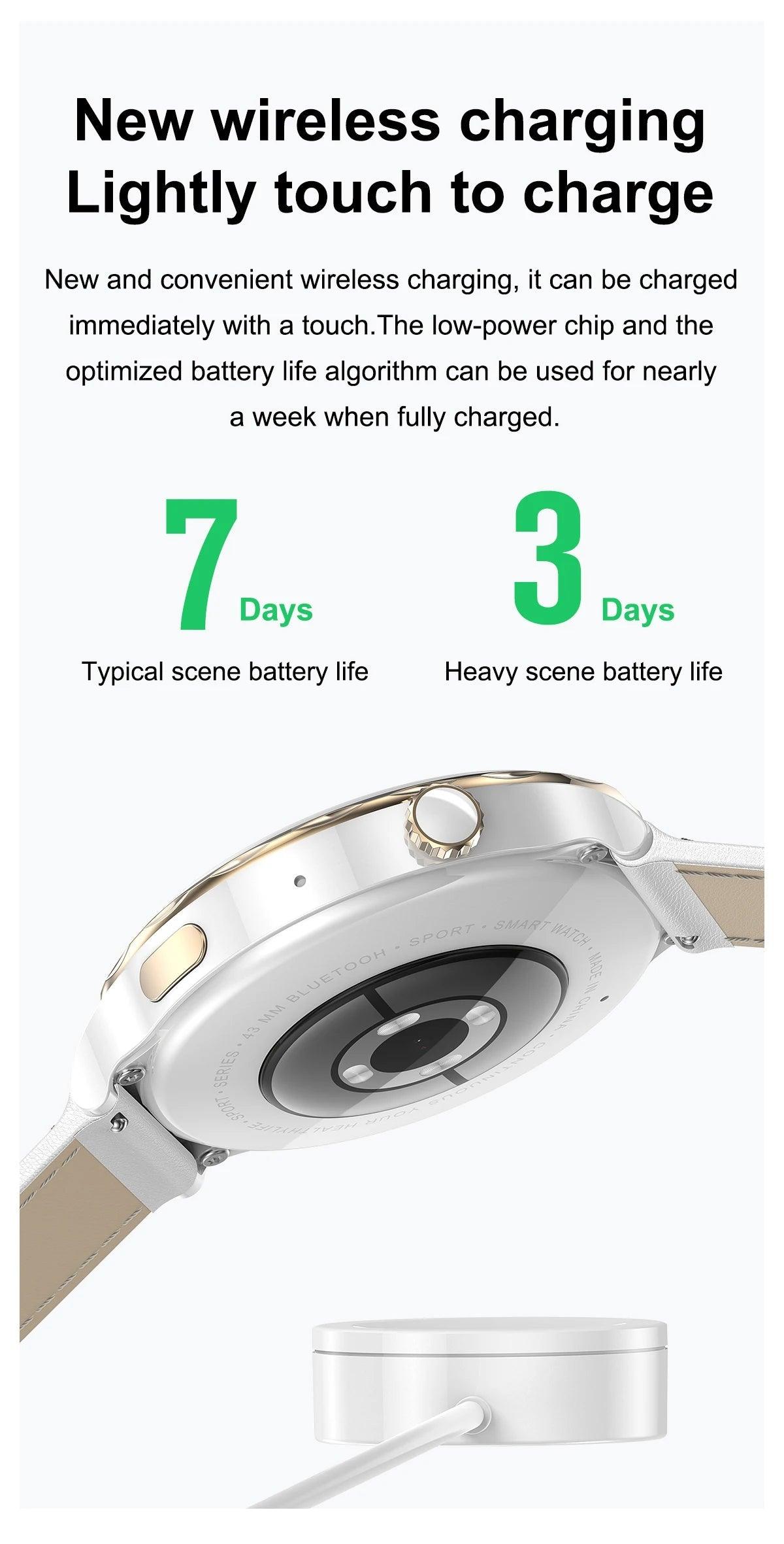 LEMFO Smartwatch NFC HD IPSONSALE|Where Beauty and Innovation Embrace Your Every Move Carauana Store