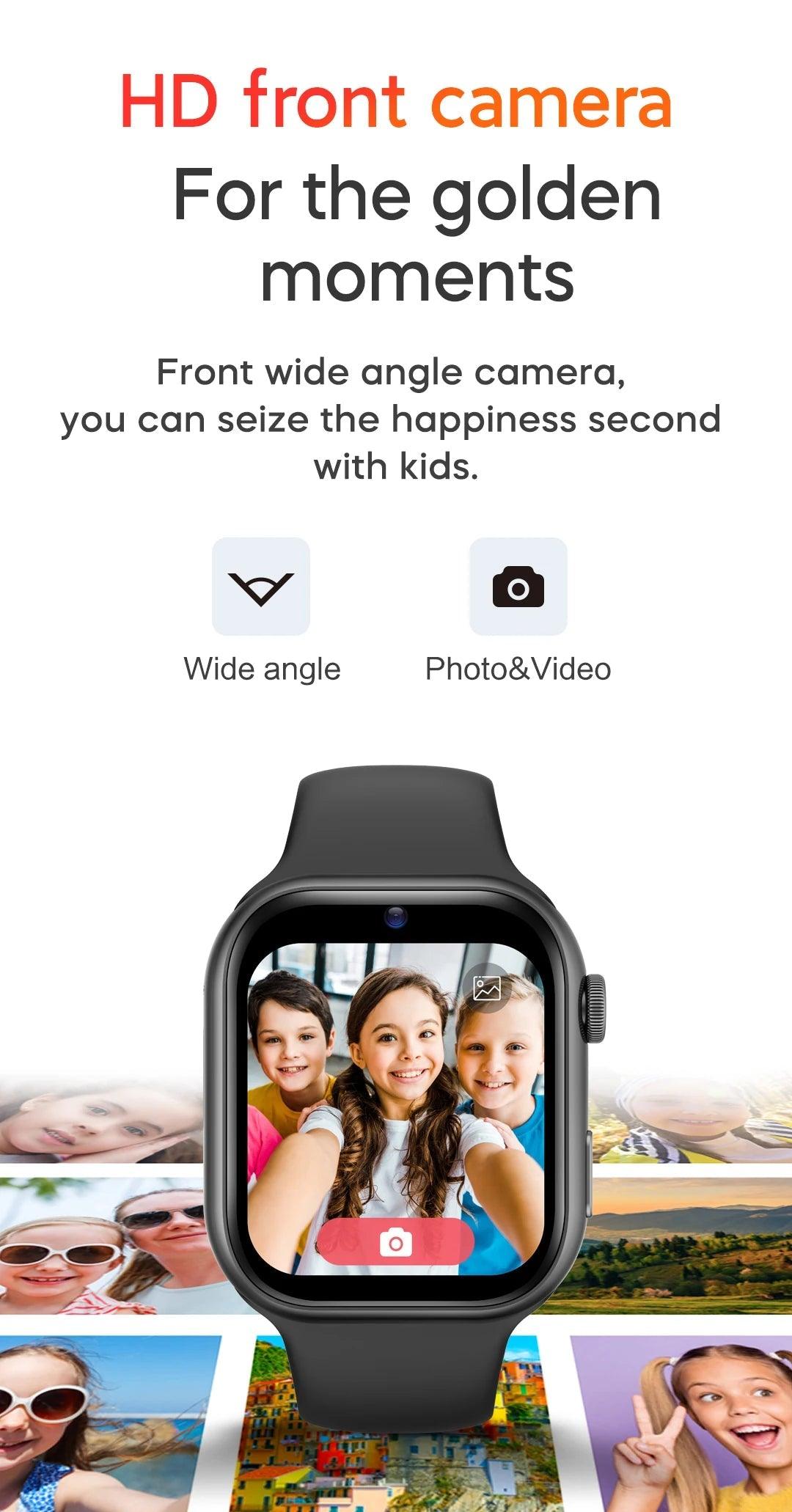LEMFO Smartwatch with Sim Card 4G SOS WiFi GPS Location Camera Video Call smart watch 1000mAh kids Carauana Store