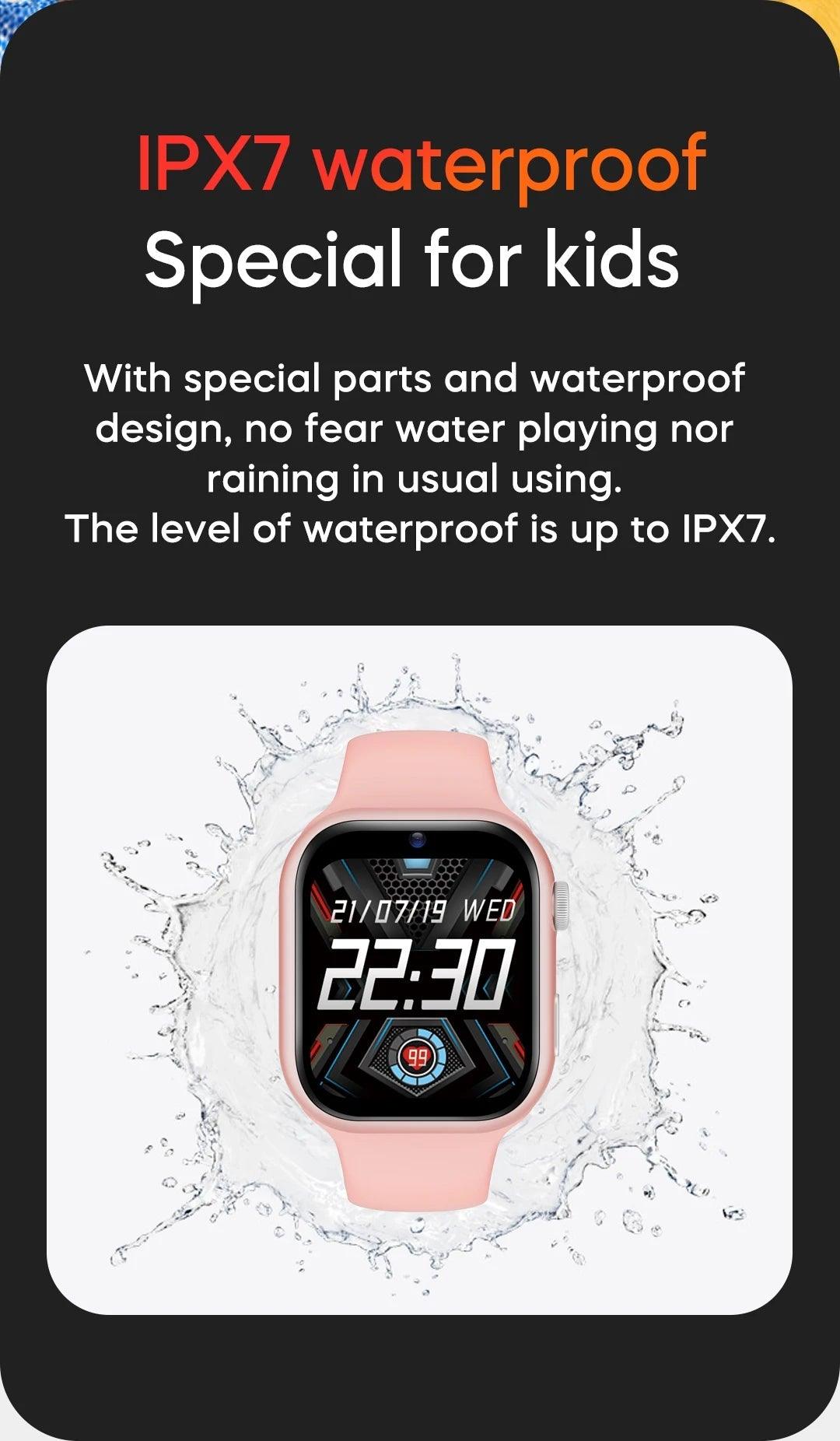 LEMFO Smartwatch with Sim Card 4G SOS WiFi GPS Location Camera Video Call smart watch 1000mAh kids Carauana Store