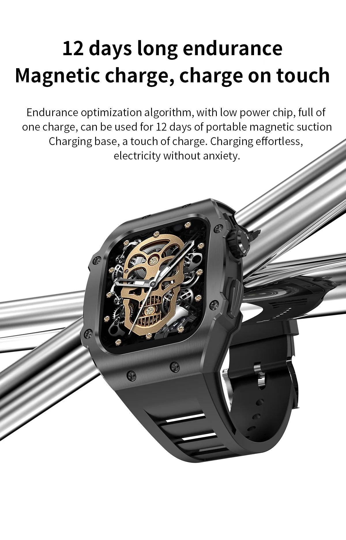 LIGE Smart Watch For Men Waterproof Bluetooth Call Heart Rate Monitor Carauana Store
