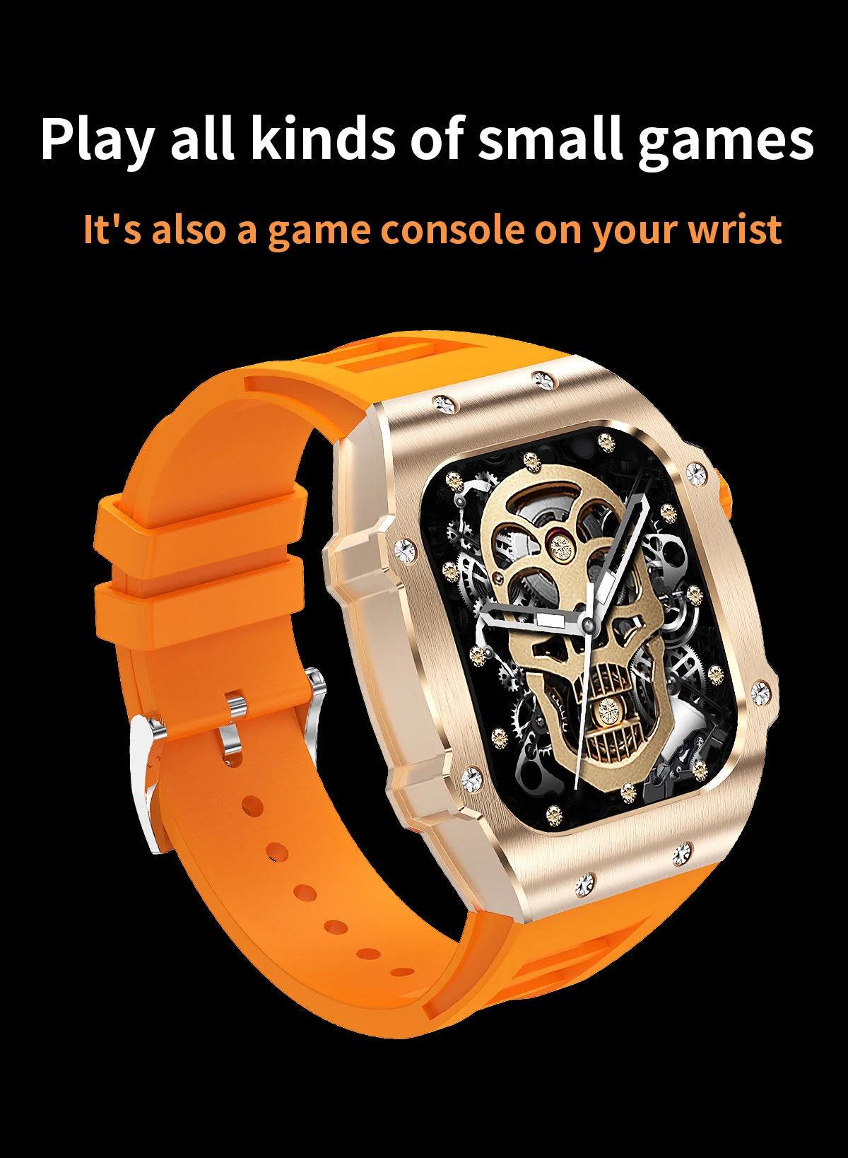 LIGE Smart Watch For Men Waterproof Bluetooth Call Heart Rate Monitor Carauana Store