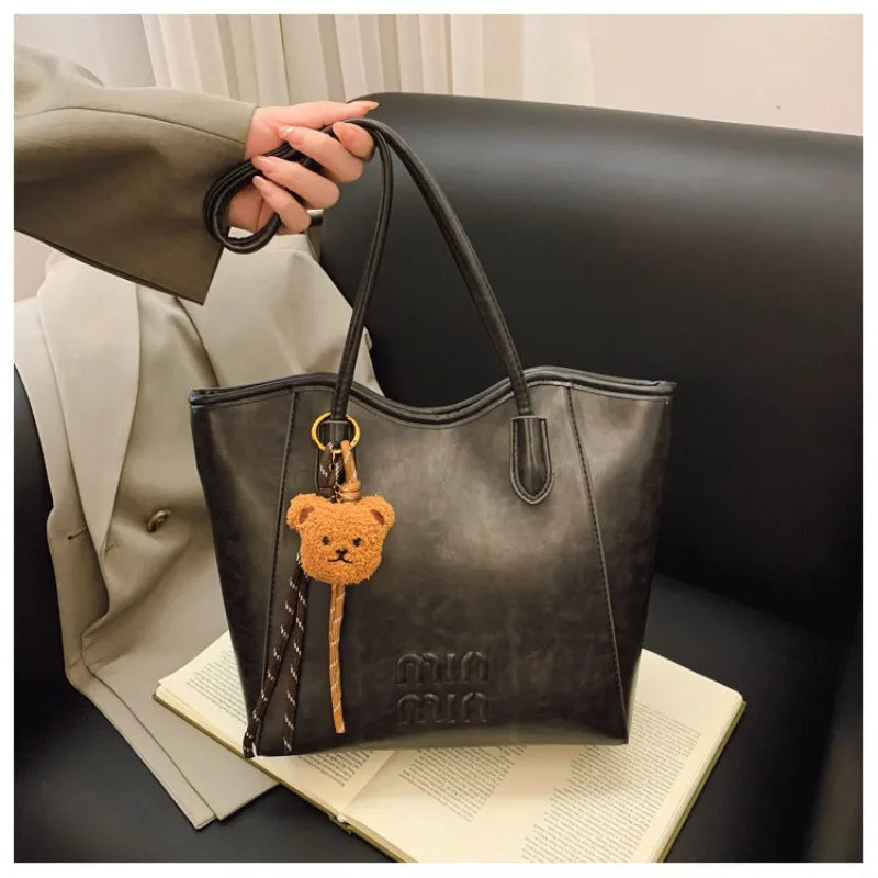 Large Capacity Retro Casual Shoulder Bag