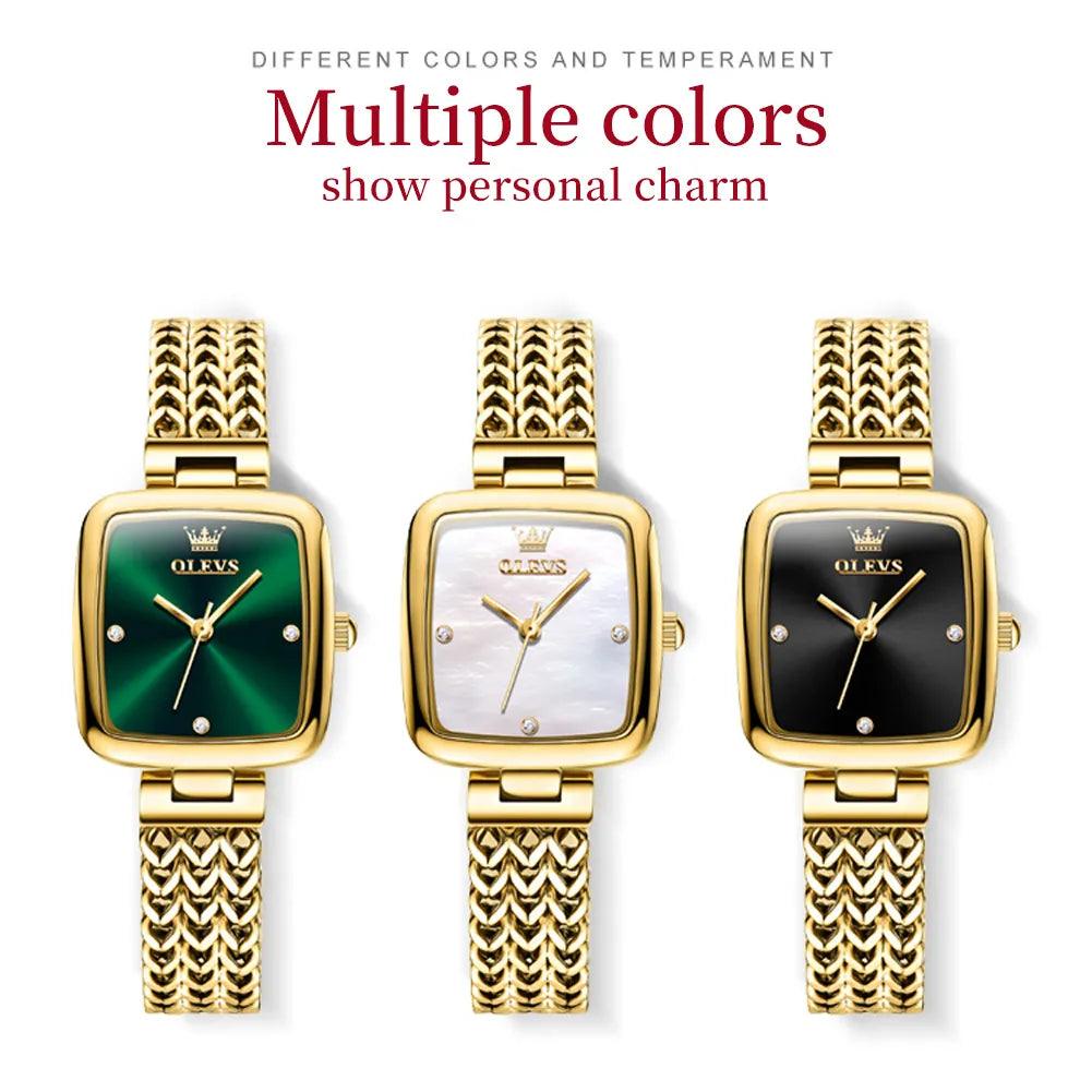 OLEVS Women's Luxury Waterproof Quartz Watch Carauana Store