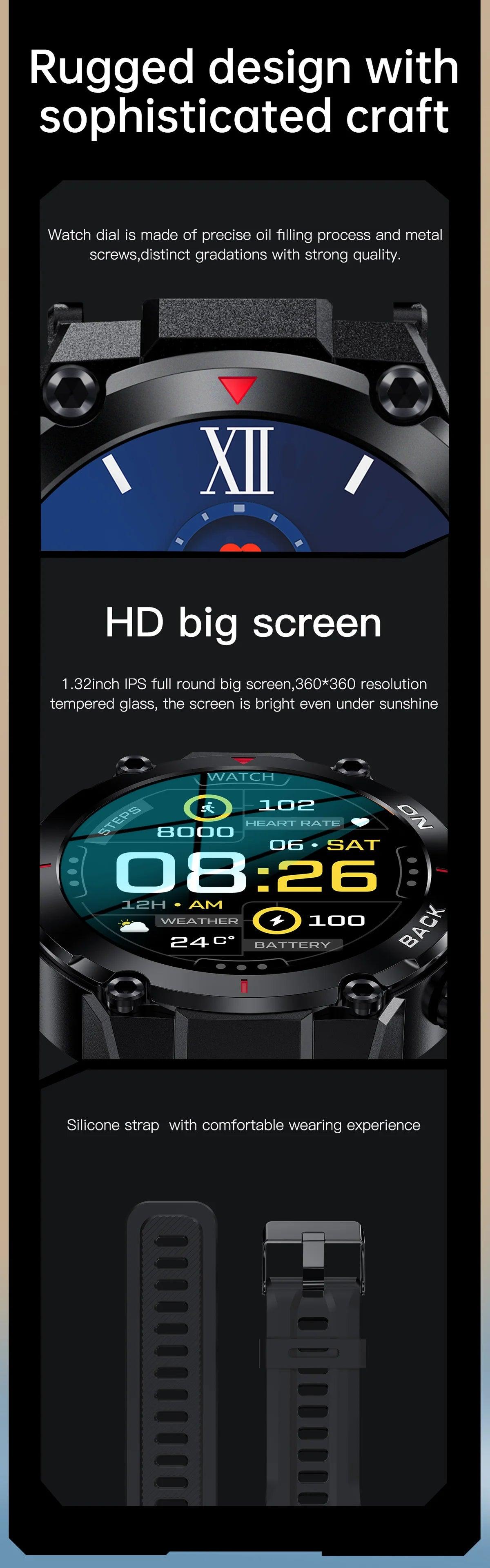 XIAOMI Elegance GPS Smart Watch Sports Fitness Carauana Store