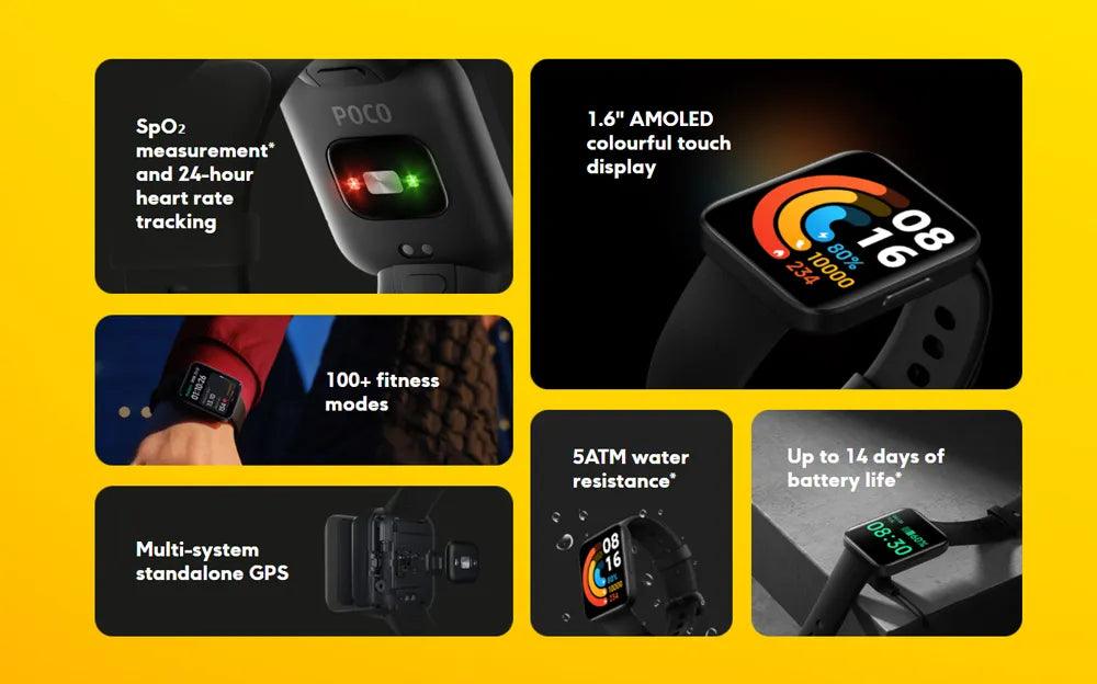 XIAOMI POCO Watch: Embrace Elegance and Connectivity Carauana Store