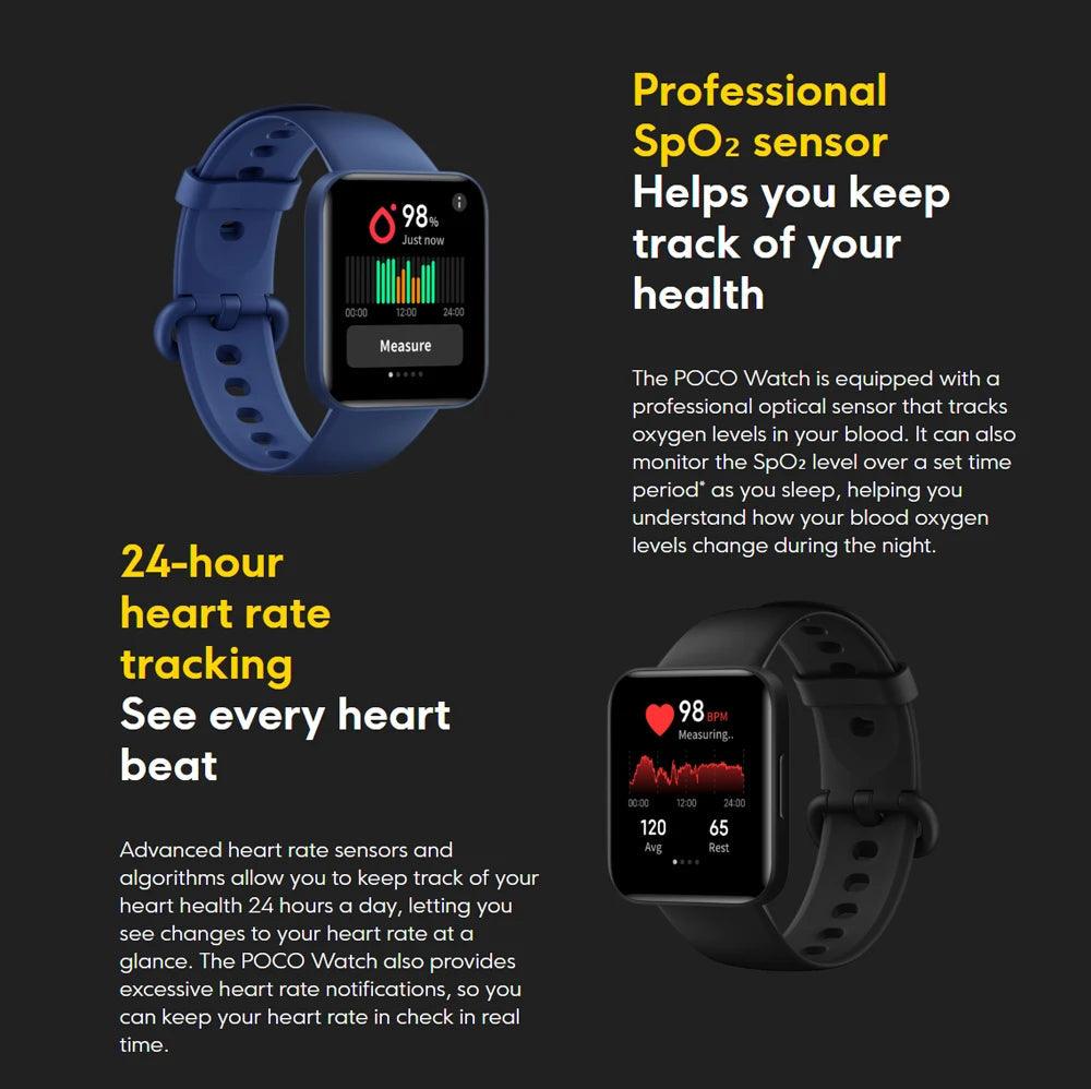XIAOMI POCO Watch: Embrace Elegance and Connectivity Carauana Store